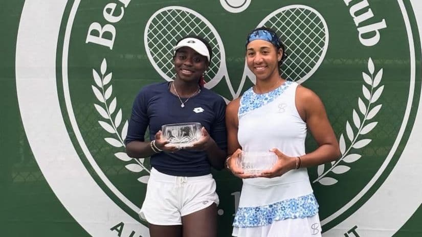 Okutoyi and McAdoo survive opening scare to start Aschaffenburg title defense