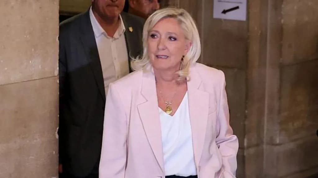 Marine Le Pen found guilty, but court clears way for presidential run if she wears tag