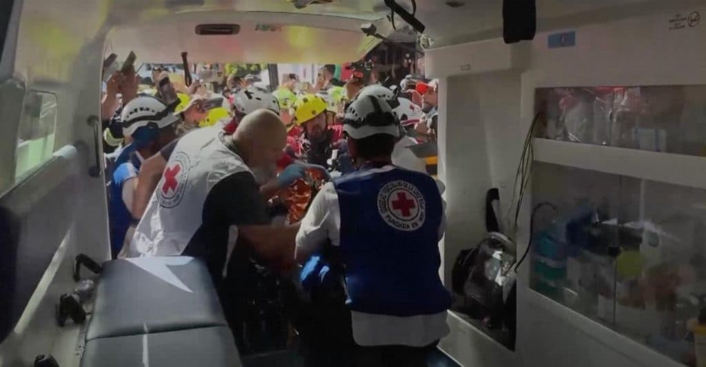 Venezuela quake survivor pulled out alive after eight days