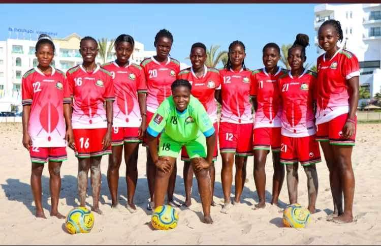 Harambee Sand Starlets secure a place to the World Beach Games