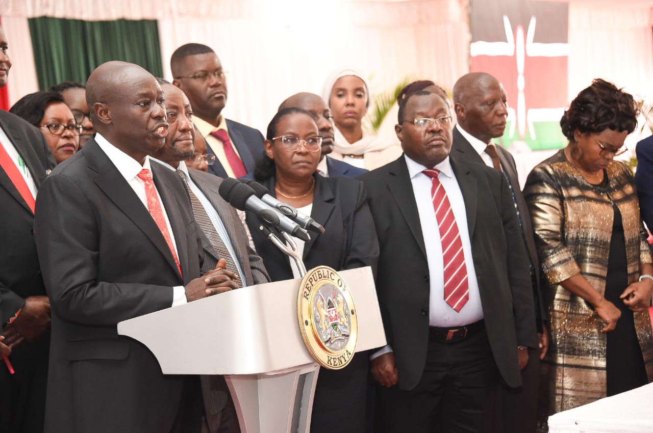 Gov’t will not interfere with constitutional offices, DP Gachagua says