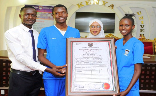 MKU’s School of Nursing re-accredited by Nursing Council